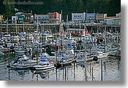 alaska, america, boats, harbor, horizontal, ketchikan, north america, united states, photograph