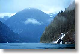 alaska, america, horizontal, north america, old, united states, waterfalls, photograph