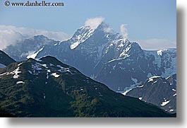 alaska, america, horizontal, mountains, north america, united states, photograph