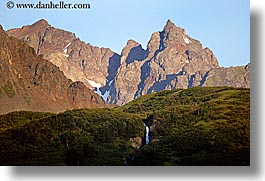 alaska, america, horizontal, mountains, north america, united states, photograph