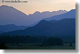 alaska, america, horizontal, layered, mountains, north america, united states, photograph