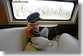 alaska, america, boys, hats, horizontal, north america, trains, united states, photograph