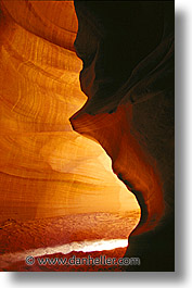 america, antelope canyon, arizona, canyons, caves, desert southwest, narrow, north america, rocks, sandstone, united states, vertical, western usa, photograph