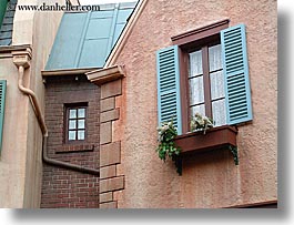 america, disney, florida, french, horizontal, north america, orlando, united states, windows, photograph