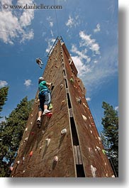activities, america, climbing, idaho, north america, perspective, red horse mountain ranch, united states, upview, vertical, wall climb, walls, photograph