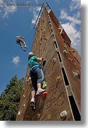 activities, america, climbing, idaho, north america, perspective, red horse mountain ranch, united states, upview, vertical, wall climb, walls, photograph