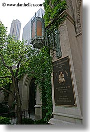 america, buildings, chicago, churches, illinois, north america, presbeterian, religious, united states, vertical, photograph