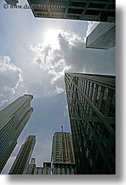 america, buildings, chicago, hancock, illinois, john hancock, johns, north america, skyscrapers, towers, united states, vertical, photograph