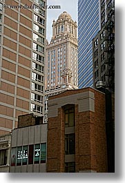 america, buildings, chicago, close ups, illinois, montage, north america, united states, vertical, photograph