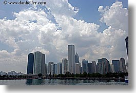 america, chicago, cityscapes, clouds, cloudy, horizontal, illinois, north america, united states, photograph