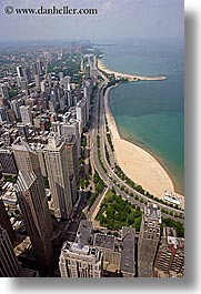 america, chicago, cityscapes, illinois, north, north america, rain, storm, united states, vertical, views, photograph