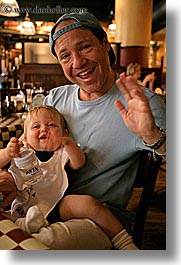 america, babies, boys, chicago, dans, fathers, hellers, illinois, jacks, lap, men, north america, people, united states, vertical, photograph