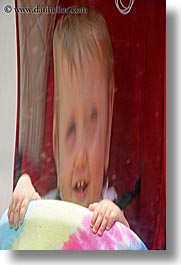 america, babies, boys, chicago, fun, hellers, humor, illinois, jacks, mirrors, north america, people, reflections, united states, vertical, photograph