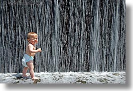 america, babies, boys, chicago, fountains, hellers, horizontal, illinois, jacks, north america, people, united states, water, waterfalls, photograph