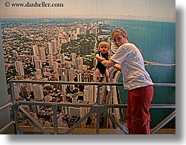 aerials, america, babies, chicago, drops, hellers, horizontal, humor, illinois, jack and jill, mothers, north america, people, united states, photograph