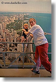 aerials, america, babies, chicago, drops, hellers, humor, illinois, jack and jill, mothers, north america, people, united states, vertical, photograph
