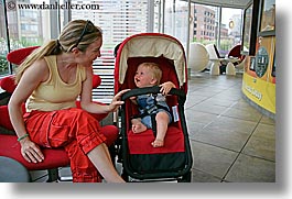 america, babies, chicago, hellers, horizontal, illinois, jack and jill, mcdonalds, mothers, north america, people, stroller, united states, photograph