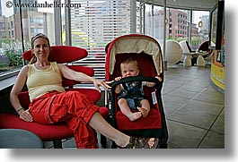 america, babies, chicago, hellers, horizontal, illinois, jack and jill, mcdonalds, mothers, north america, people, stroller, united states, photograph