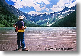 america, avalanche, avalanche trail, glaciers, horizontal, lakes, montana, national parks, north america, united states, western united states, western usa, photograph