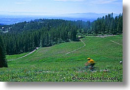 america, backroads, bicycles, big, glaciers, horizontal, montana, mountains, national parks, north america, united states, western united states, western usa, photograph