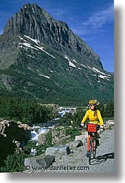 america, backroads, glaciers, jills, montana, national parks, north america, riding, united states, vertical, western united states, western usa, photograph