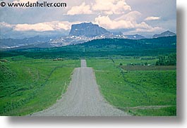 america, chief, chief mountain, glaciers, horizontal, montana, mountains, national parks, north america, roads, united states, western united states, western usa, photograph