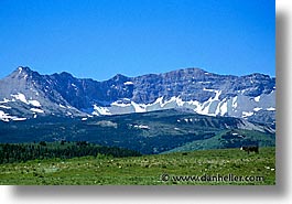 america, chief mountain, glaciers, horizontal, montana, national parks, north america, scenics, united states, western united states, western usa, photograph