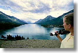 america, glaciers, horizontal, hotels, montana, national parks, north america, prince, united states, wales, waterton, western united states, western usa, photograph