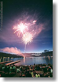 america, fireworks, montana, north america, united states, vertical, western united states, western usa, whitefish, photograph
