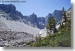 america, glacier trail, great basin natl park, horizontal, mountains, nevada, north america, rocks, united states, western usa, photograph