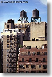 america, cityscapes, new york, new york city, north america, rooftops, united states, vertical, photograph