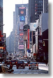 america, new york, new york city, north america, times square, united states, vertical, photograph