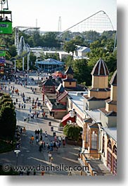 america, amusement park, cedar point, fun, games, gondolas, north america, ohio, rides, sandusky, united states, vertical, photograph