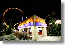 america, amusement park, booths, cedar point, fun, games, horizontal, north america, ohio, sandusky, slow exposure, united states, photograph