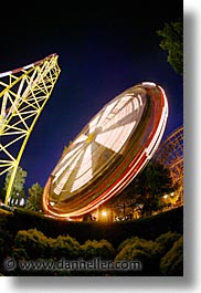 america, amusement park, cedar point, coaster, fisheye lens, fun, games, north america, ohio, rides, roller, sandusky, slow exposure, united states, vertical, photograph