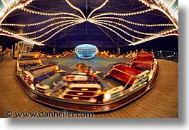 america, amusement park, cedar point, coaster, fisheye lens, fun, games, horizontal, north america, ohio, rides, roller, sandusky, slow exposure, united states, photograph