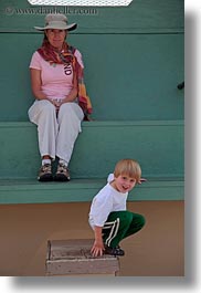 america, baker city, giants, jack and jill, north america, oregon, stage coach, united states, vertical, photograph