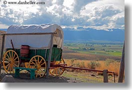 america, baker city, horizontal, mountains, north america, oregon, range, stage coach, transportation, united states, photograph