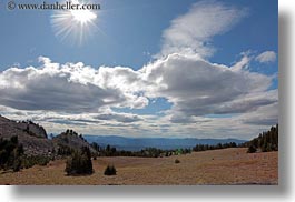 america, clouds, crater lake, horizontal, landscapes, nature, north america, oregon, sky, sun, united states, photograph