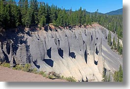 america, crater lake, horizontal, north america, oregon, pinnacles, united states, photograph