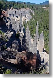 america, crater lake, north america, oregon, pinnacles, united states, vertical, photograph