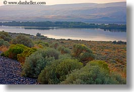 america, bushes, horizontal, landscapes, north america, oregon, rivers, scenics, united states, photograph