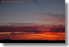 america, clouds, horizontal, landscapes, north america, oregon, scenics, sunsets, united states, photograph