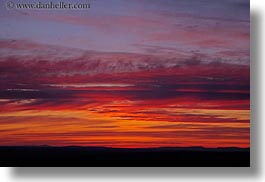 america, clouds, horizontal, landscapes, north america, oregon, scenics, sunsets, united states, photograph