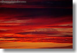 america, clouds, horizontal, landscapes, north america, oregon, scenics, sunsets, united states, photograph