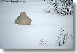 america, glenwood cemetery, gravestones, horizontal, north america, park city, snow, united states, utah, western usa, photograph