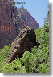 america, faces, mountains, north america, rocks, united states, utah, vertical, western usa, zion, photograph