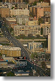 america, buildings, cityscapes, highways, north america, pacific northwest, seattle, structures, united states, vertical, washington, western usa, photograph