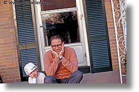 dads pix, horizontal, personal, porch, sitting, photograph