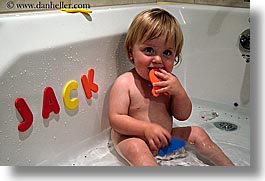 aug, babies, bathtub, boys, horizontal, infant, jacks, letters, oct, photograph